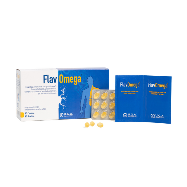 FlavOmega Cápsulas y sobres